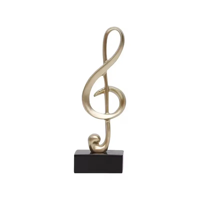 A treble-clef award on a rectangular black base